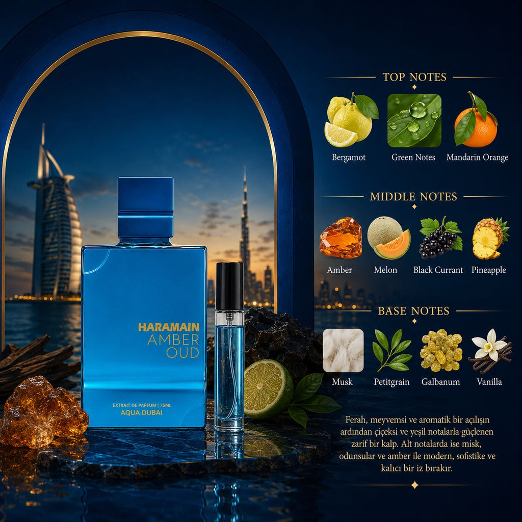 AL HARAMAİN AMBER OUD AQUA DUBAİ
